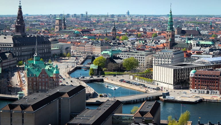 Copenhagen skyline | Photo by: Thomas Rousing | Source: VisitCopenhagen